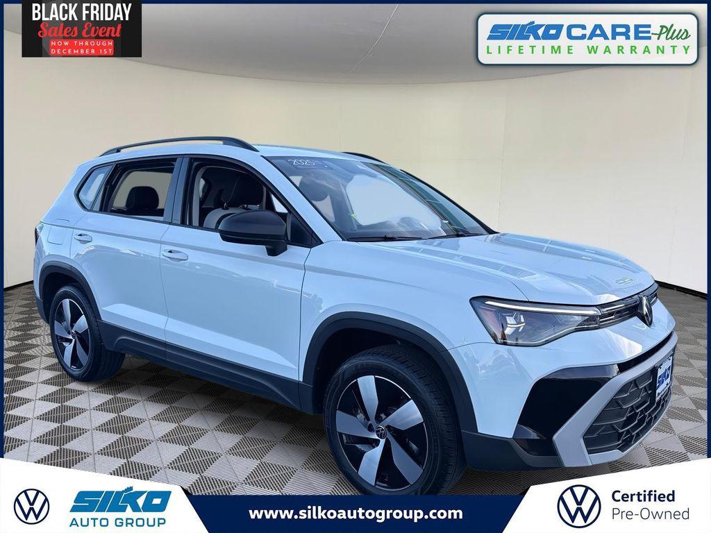 used 2025 Volkswagen Taos car, priced at $23,595