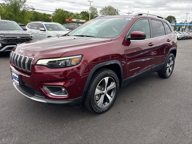 used 2021 Jeep Cherokee car, priced at $26,733