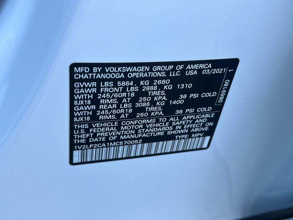 used 2021 Volkswagen Atlas car, priced at $21,989