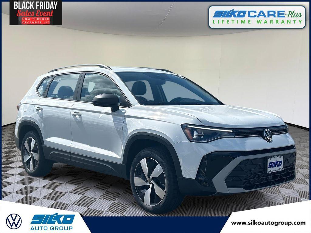 new 2025 Volkswagen Taos car, priced at $27,559