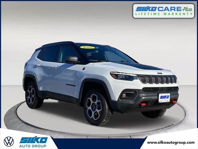 used 2022 Jeep Compass car, priced at $23,391