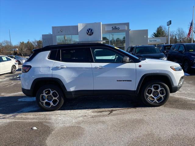 used 2022 Jeep Compass car, priced at $23,391