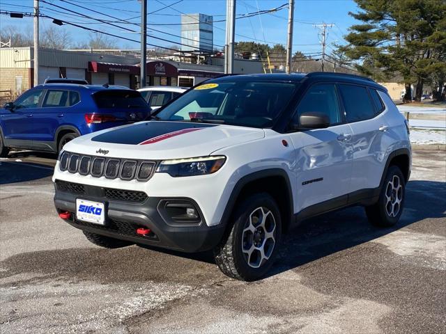 used 2022 Jeep Compass car, priced at $23,391