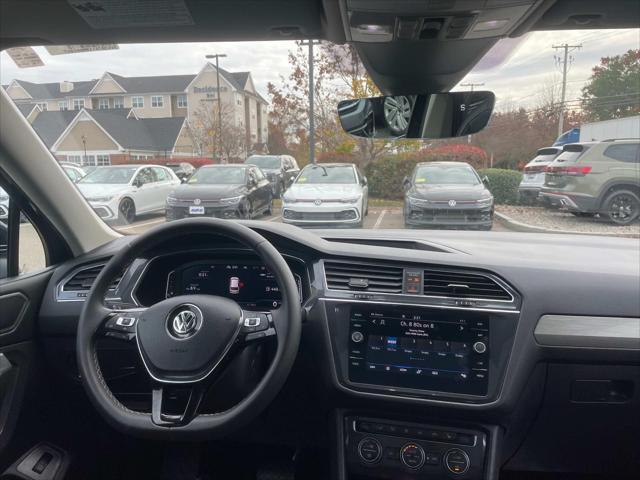 used 2021 Volkswagen Tiguan car, priced at $23,989