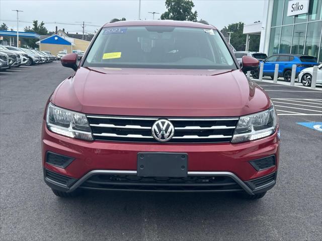 used 2021 Volkswagen Tiguan car, priced at $20,802
