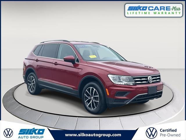 used 2021 Volkswagen Tiguan car, priced at $20,802