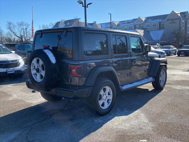 used 2021 Jeep Wrangler Unlimited car, priced at $29,998