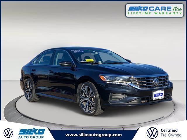 used 2021 Volkswagen Passat car, priced at $18,209