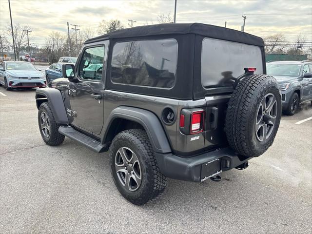 used 2018 Jeep Wrangler car, priced at $23,681