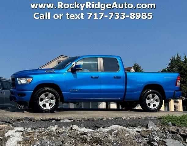 used 2021 Ram 1500 car, priced at $33,995