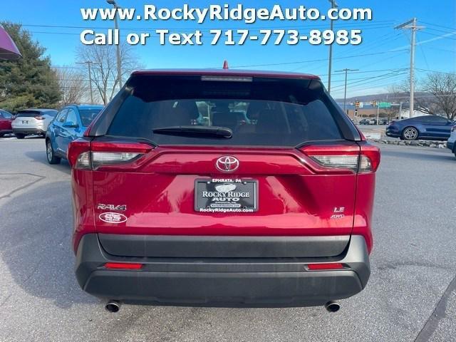 used 2022 Toyota RAV4 car, priced at $26,995