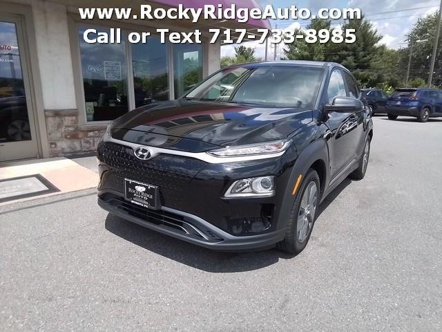 used 2021 Hyundai Kona EV car, priced at $15,995