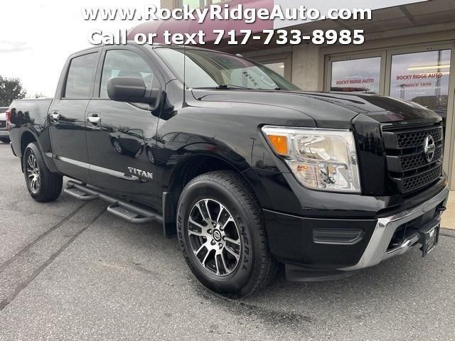 used 2021 Nissan Titan car, priced at $31,695