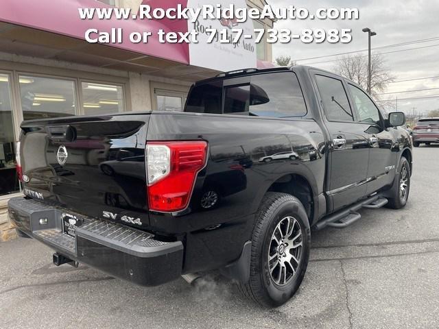 used 2021 Nissan Titan car, priced at $31,695