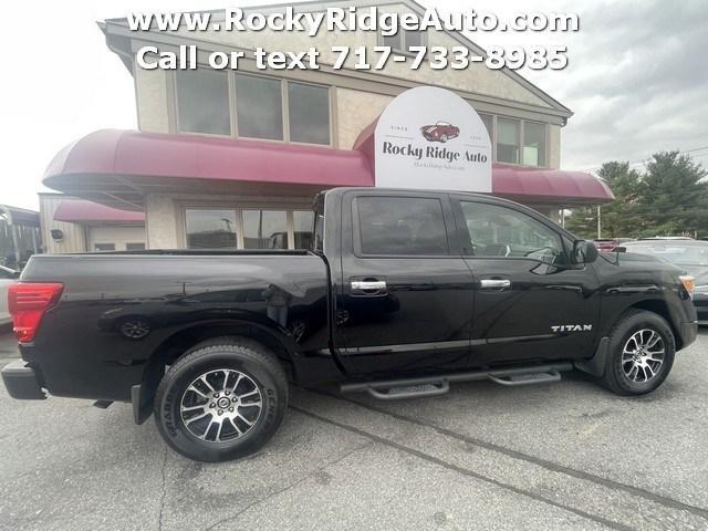 used 2021 Nissan Titan car, priced at $31,695