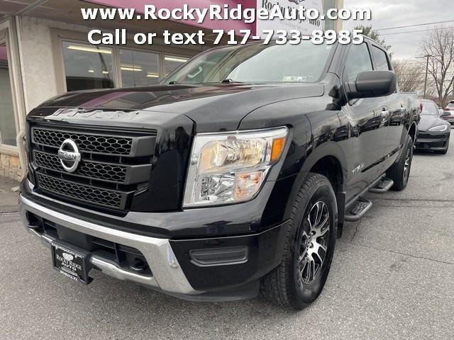 used 2021 Nissan Titan car, priced at $31,695