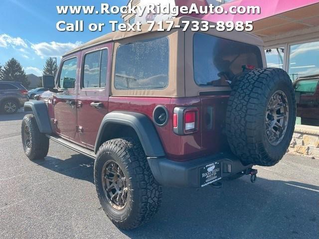 used 2021 Jeep Wrangler Unlimited car, priced at $28,395