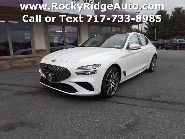 used 2022 Genesis G70 car, priced at $30,895