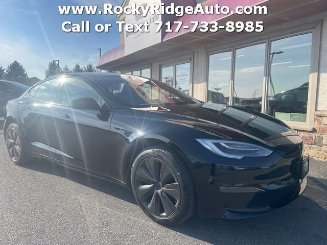 used 2021 Tesla Model S car, priced at $53,995