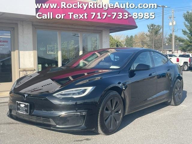 used 2021 Tesla Model S car, priced at $53,995