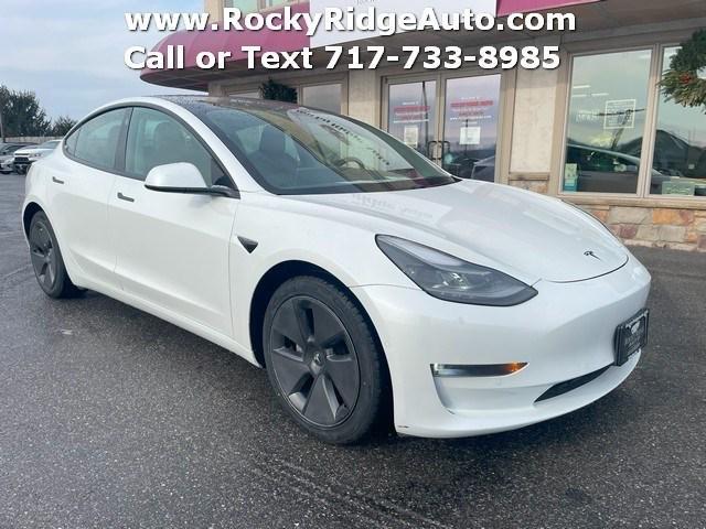 used 2021 Tesla Model 3 car, priced at $27,695