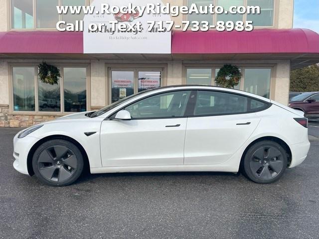 used 2021 Tesla Model 3 car, priced at $27,695