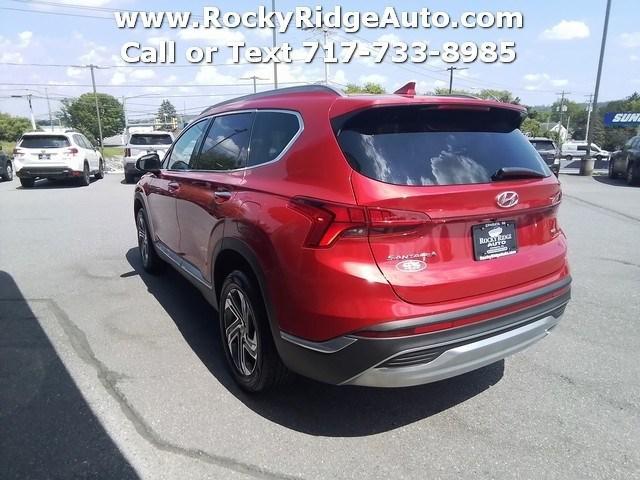 used 2021 Hyundai Santa Fe car, priced at $22,995