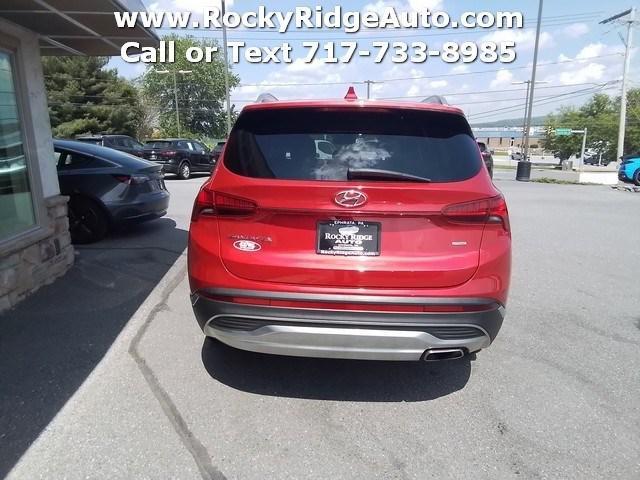 used 2021 Hyundai Santa Fe car, priced at $22,995