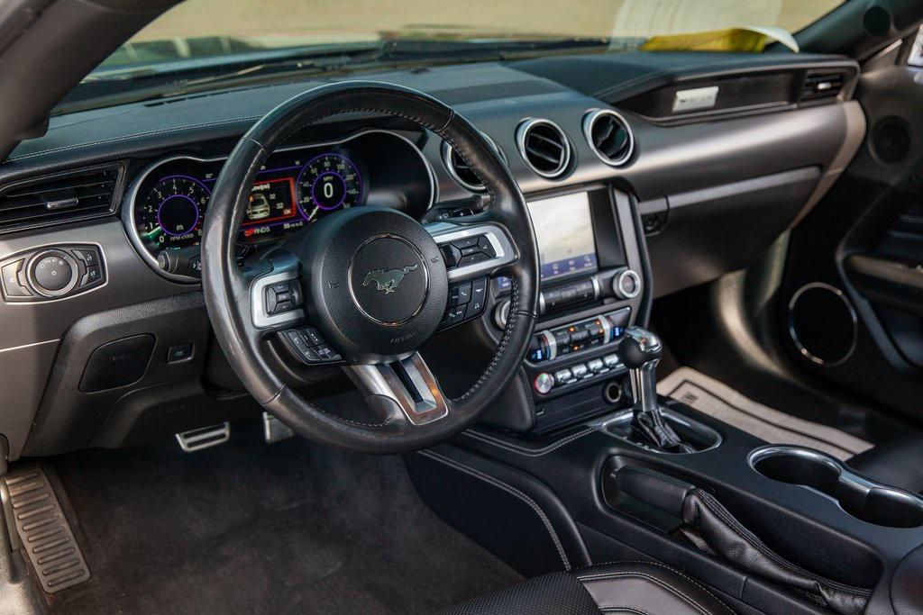 used 2021 Ford Mustang car, priced at $37,950