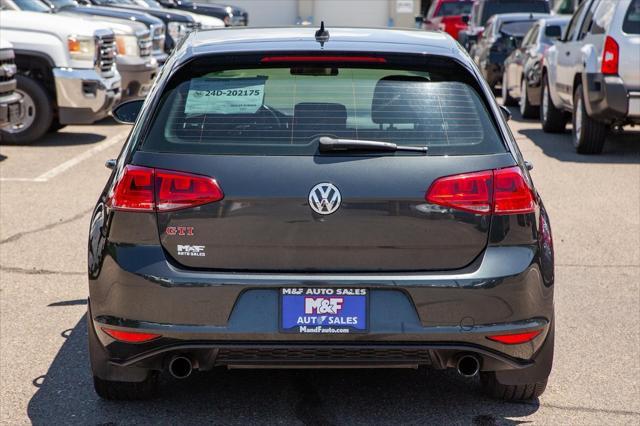 used 2016 Volkswagen Golf GTI car, priced at $19,950