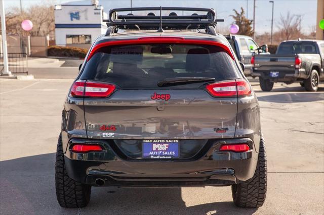 used 2018 Jeep Cherokee car, priced at $17,250