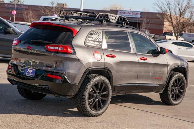 used 2018 Jeep Cherokee car, priced at $18,750