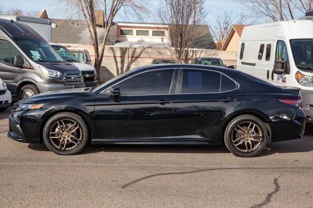 used 2021 Toyota Camry car, priced at $27,950