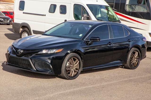 used 2021 Toyota Camry car, priced at $27,950