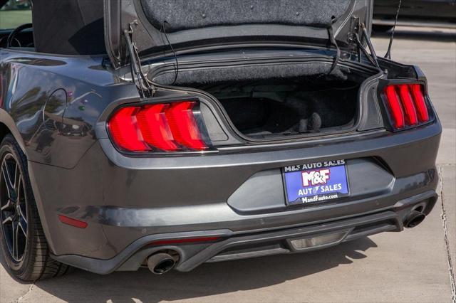 used 2018 Ford Mustang car, priced at $19,950