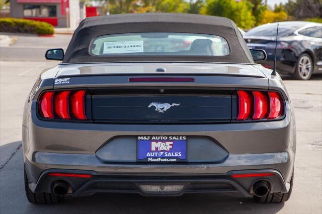 used 2018 Ford Mustang car, priced at $19,950