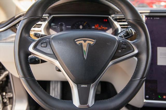 used 2012 Tesla Model S car, priced at $18,499