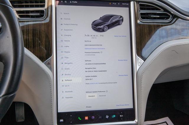 used 2012 Tesla Model S car, priced at $18,499