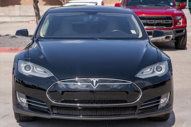 used 2012 Tesla Model S car, priced at $18,499