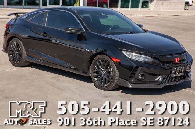 used 2020 Honda Civic Si car, priced at $21,650