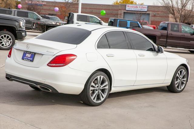 used 2018 Mercedes-Benz C-Class car, priced at $22,950