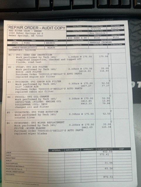 used 2024 Ford Bronco car, priced at $46,892