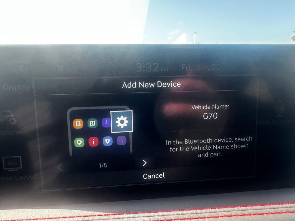 used 2023 Genesis G70 car, priced at $40,289