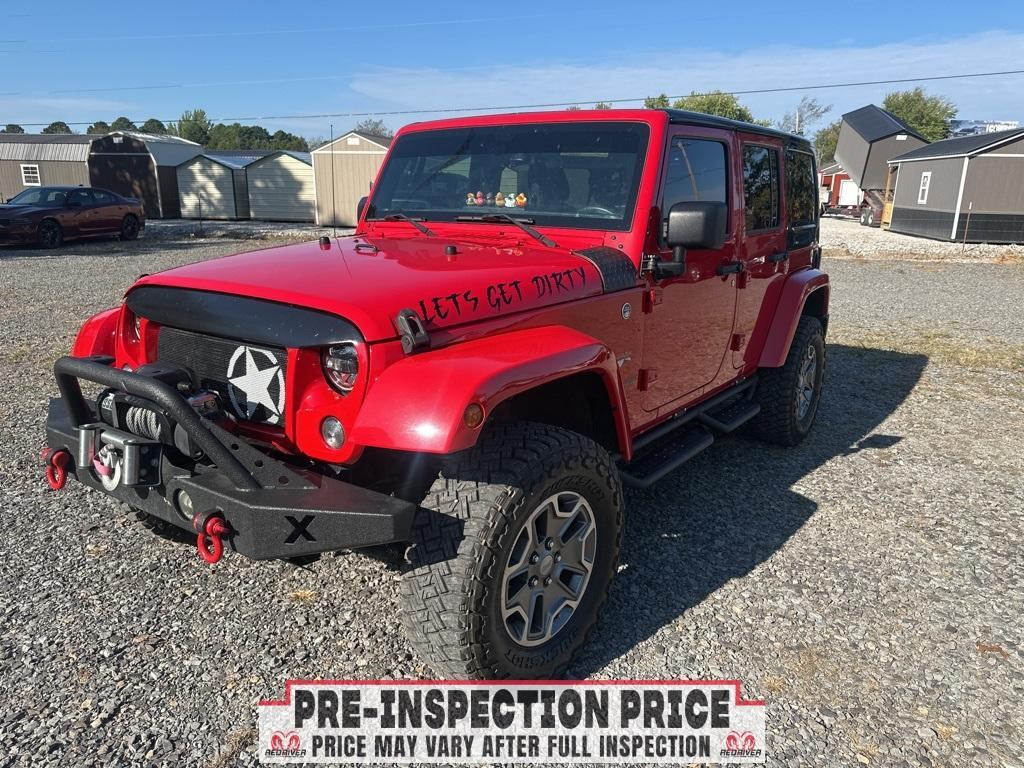 used 2018 Jeep Wrangler JK Unlimited car, priced at $25,167
