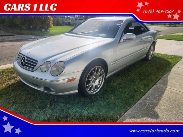 used 2002 Mercedes-Benz CL-Class car, priced at $8,999