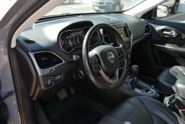 used 2021 Jeep Cherokee car, priced at $20,000