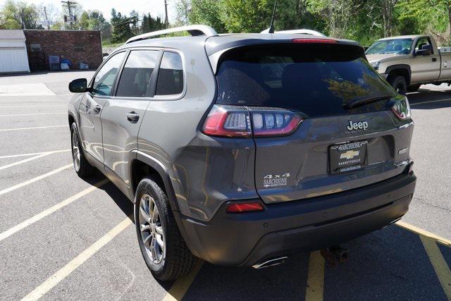 used 2021 Jeep Cherokee car, priced at $20,000