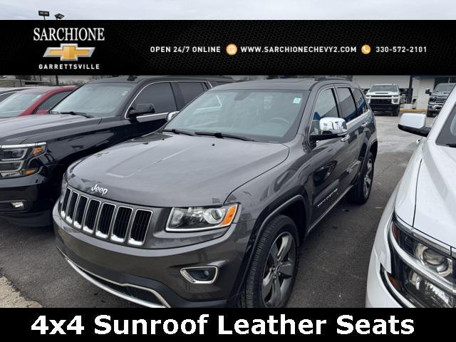 used 2015 Jeep Grand Cherokee car, priced at $15,500