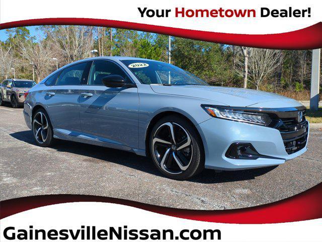 used 2022 Honda Accord car, priced at $27,990