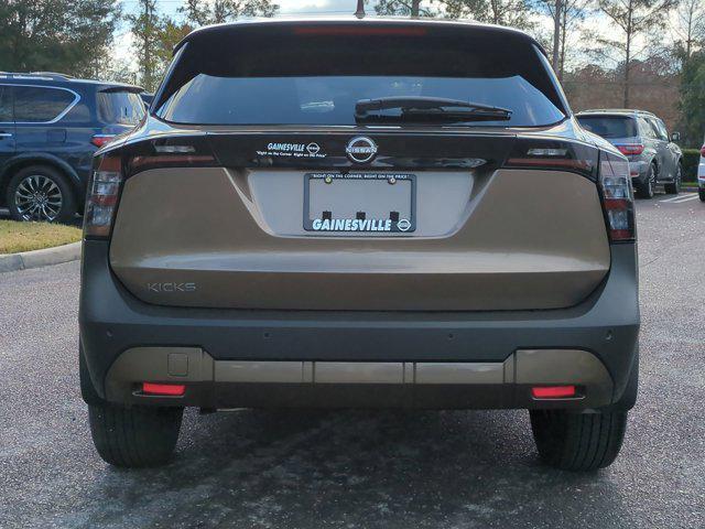 new 2025 Nissan Kicks car, priced at $25,595